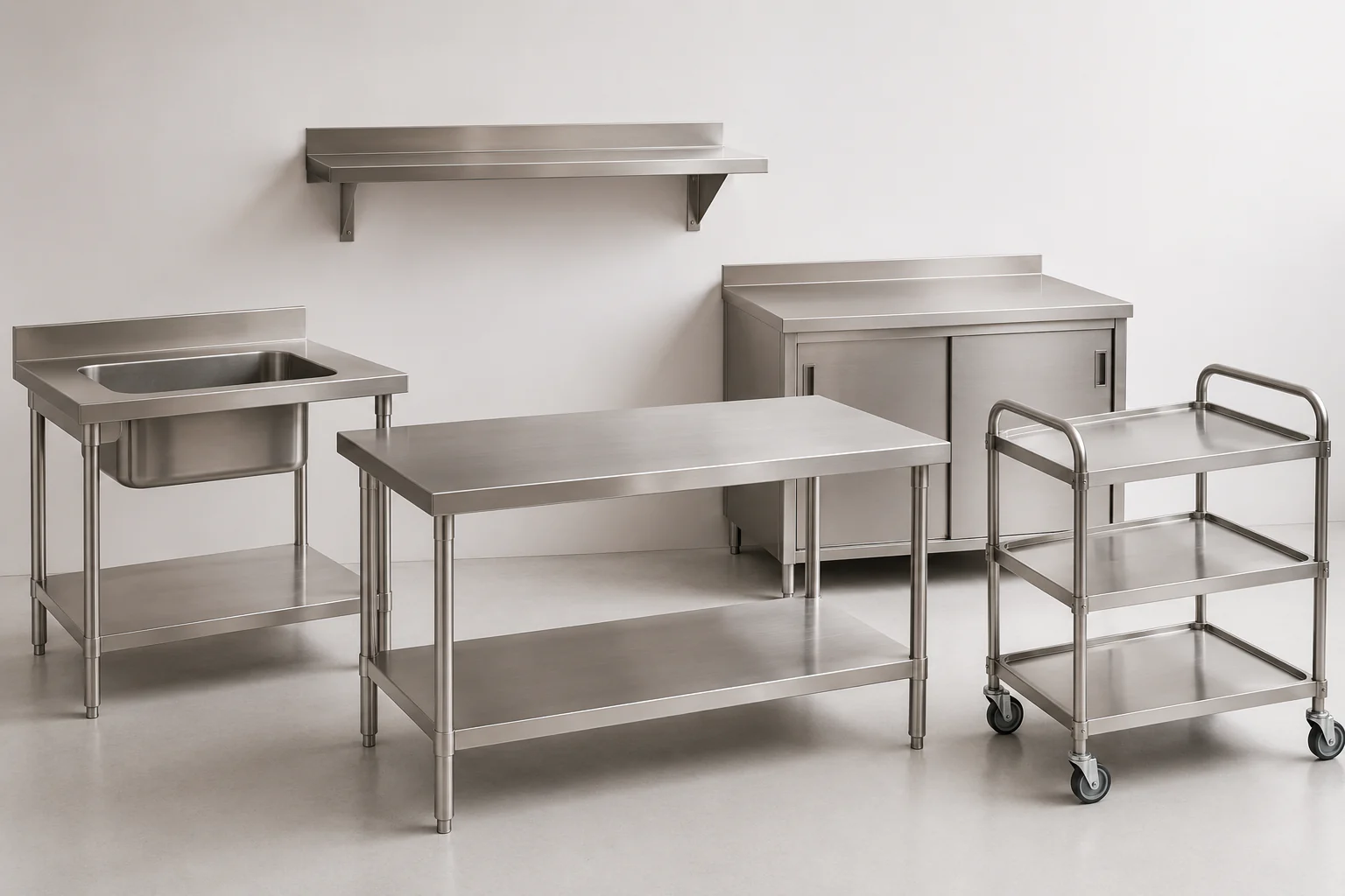 Stainless Steel Work Table vs Base Cabinet: Which Is Better for a Commercial Kitchen?